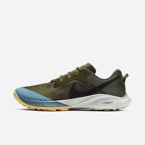 Chaussure De Trail Nike Air Zoom Terra Kiger 6 Vert Kaki 7532-486 Medium Olive/Orange Trance/Cerulean/Black Homme | BXV-52526423